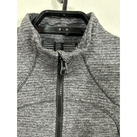 Lululemon Forme Jacket II Womens Small Dark Gray Coal Flattering Define Fit - Picture 9 of 12